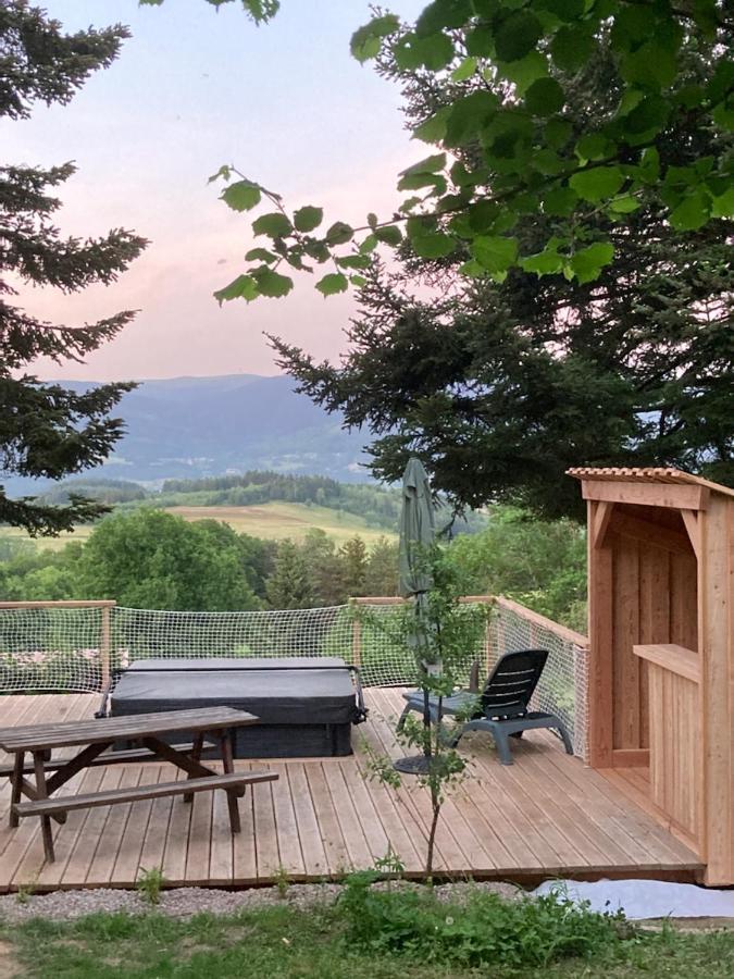Bed and Breakfast L'Embellie Bertignat Exterior foto